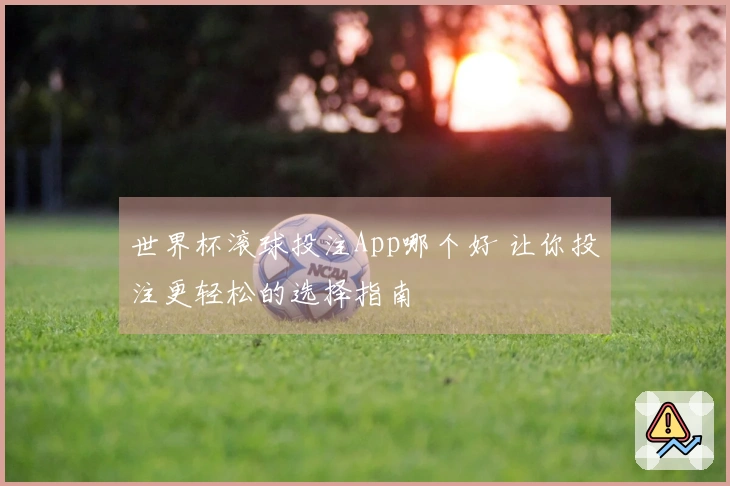 世界杯滚球投注App哪个好 让你投注更轻松的选择指南